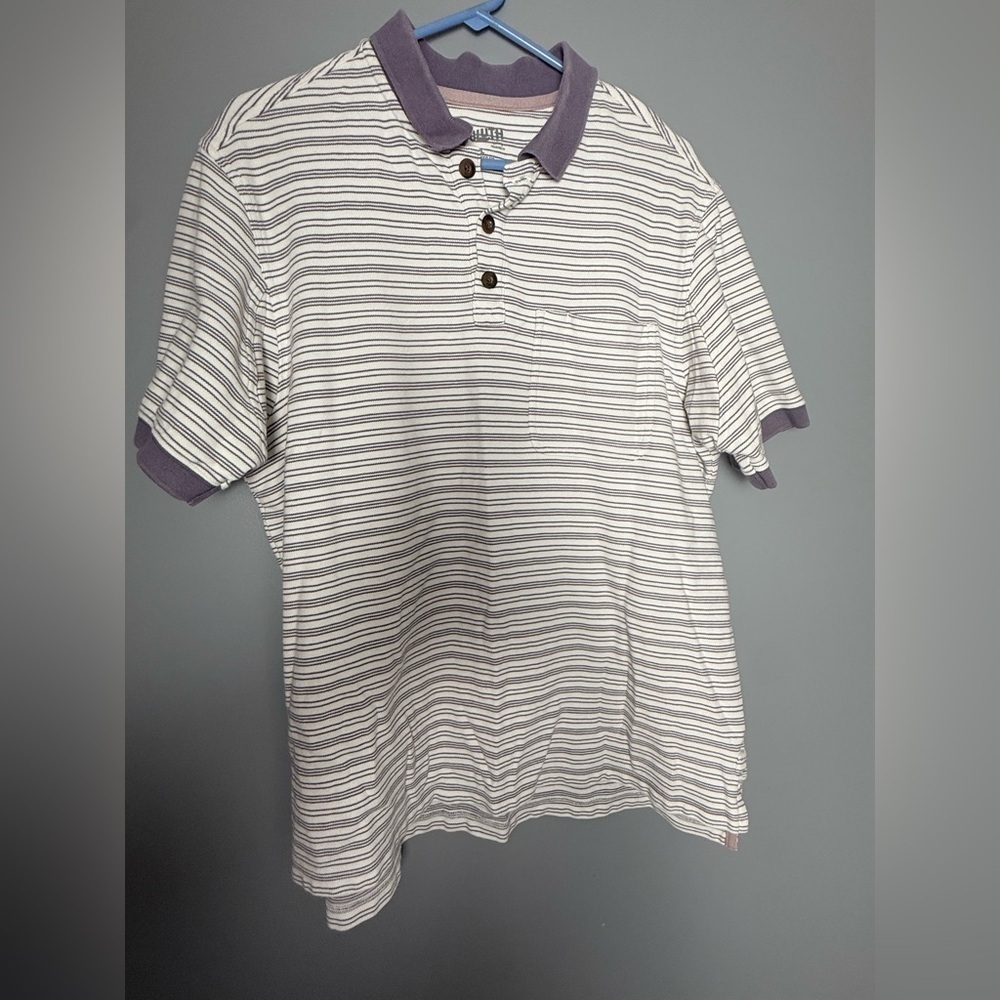 Duluth Trading Co. Men's Relaxed Fit 100% Cotton Collared Polo Sz L